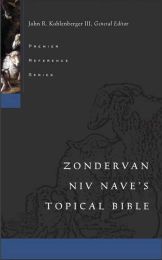 Zondervan NIV Nave's Topical Bible-Hardcover