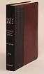 NIV Scofield Study Bible III-Black/Burgundy Bonded Leather BasketWeave Indexed (1984)