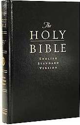 ESV Premium Pew And Worship Bible-Black Hardcover