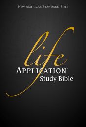 NASB Life Application Study Bible-Hardcover