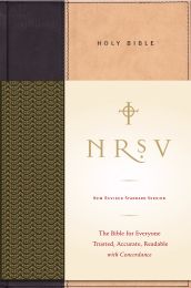 NRSV Standard Bible-Tan/Black Hardcover