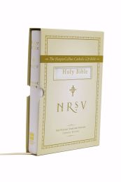 NRSV HarperCollins Catholic Gift Bible-White Imitation Leather