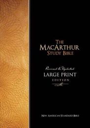 NASB MacArthur Study Bible/Large Print-Hardcover Indexed