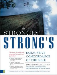 Strongest Strong's KJV Exhaustive Concordance
