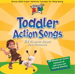 Audio CD-Cedarmont Kids/Toddler Action Songs