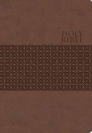 KJV King James Study Bible (Second Edition)-Earth Brown LeatherSoft
