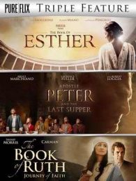 DVD-Biblical Trilogy: Esther/Apostle Peter & Last Supper/Book Of Ruth (3 DVD)