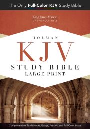 KJV Study Bible/Large Print (Full Color)-Hardcover
