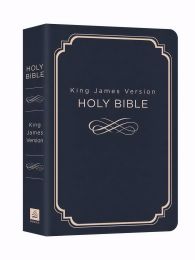 KJV Deluxe Gift & Award Bible-Navy DiCarta