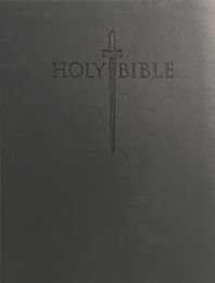 KJVER Sword Study Bible/Personal Size Large Print-Black Ultrasoft Indexed