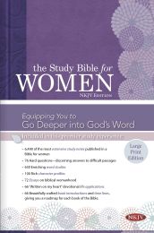 NKJV Study Bible For Women/Large Print-Hardcover