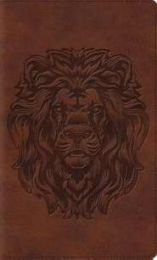 ESV Thinline Bible-Royal Lion Design TruTone