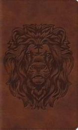 ESV Thinline Bible-Royal Lion Design TruTone