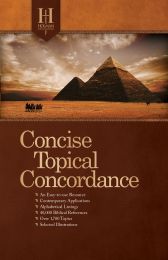 Holman Concise Topical Concordance-Softcover
