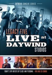 DVD-Live At Daywind Studios: Legacy 5 w/CD