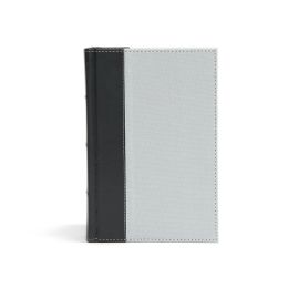 CSB Study Bible/Personal Size-Black/Gray Cloth Over Board