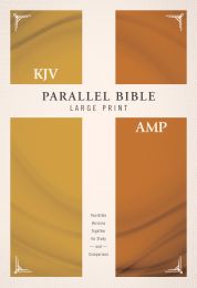 KJV/Amplified Parallel Bible/Large Print-Hardcover