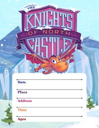 Vacation Bible School (VBS) 2020 Knights of North Castle Small Promotional Poster (Pkg of 2)