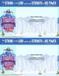 Vacation Bible School (VBS) 2020 Knights of North Castle Follow-Up Photo Frames (Pkg of 48)