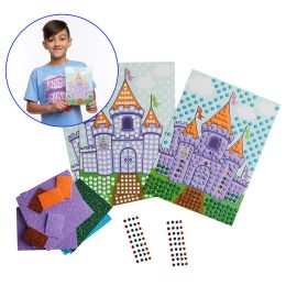 Vacation Bible School (VBS) 2020 Knights of North Castle Mosaic Castle Scene (Pkg of 12)