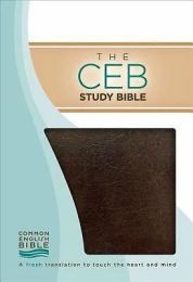 The CEB Study Bible, Brown Bonded Leather