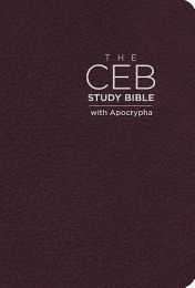 The CEB Study Bible with Apocrypha Bonded Leather Cordovan