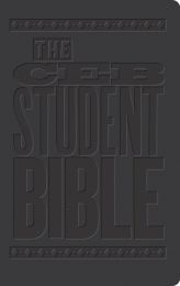 The CEB Student Bible Black Decotone