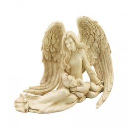 Angel and Child Figurine