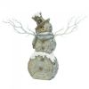 Snowman Christmas Decor with Light-Up Twigs